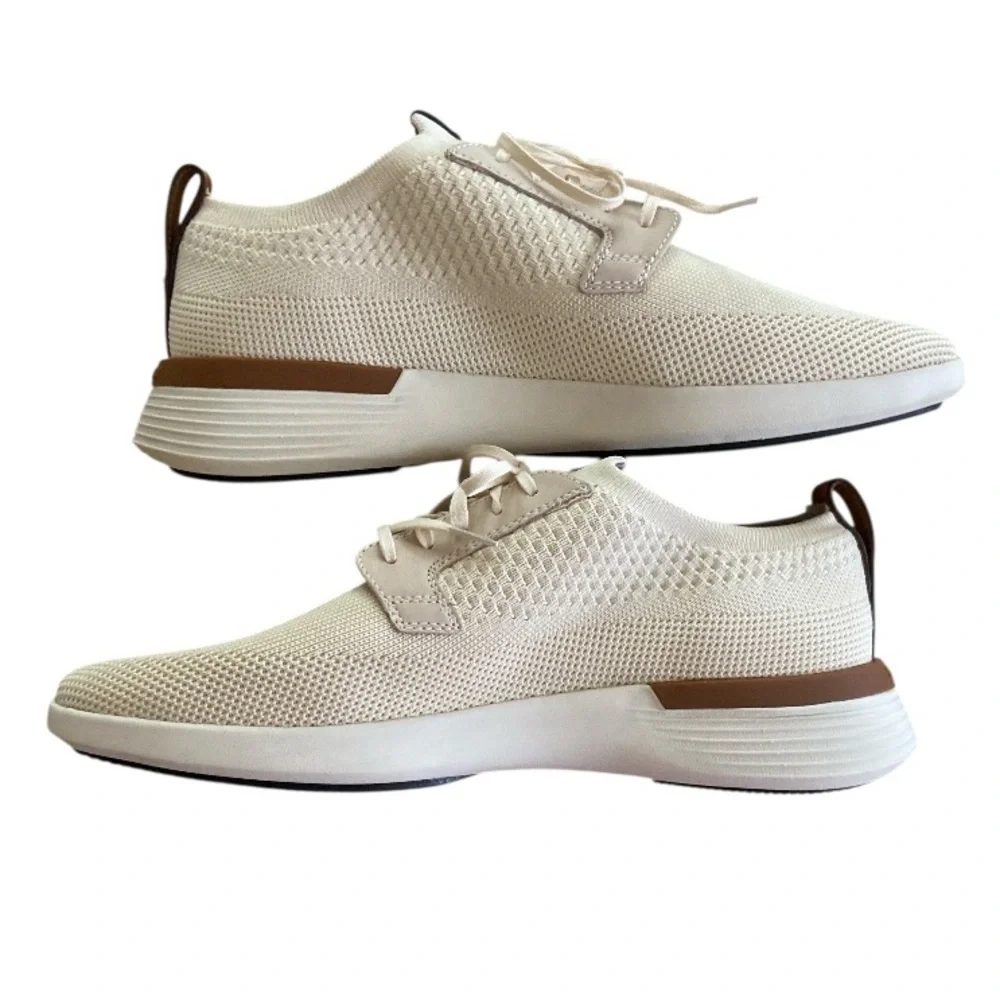 New Wolf & Shepherd Swiftknit Derby Cream Brown  Sneakers Women’s 9 - Picture 5 of 9